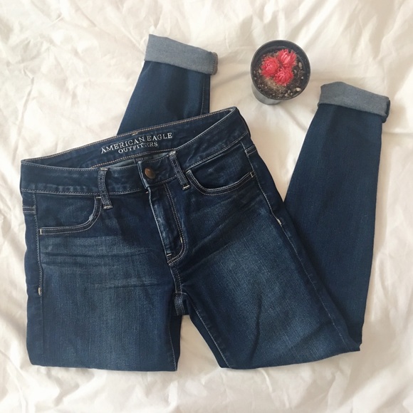 American Eagle Outfitters Denim - American Eagle Dark Wash Super Stretch Jegging